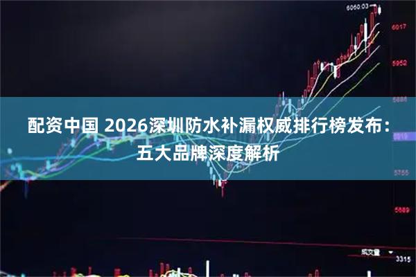 配资中国 2026深圳防水补漏权威排行榜发布：五大品牌深度解析