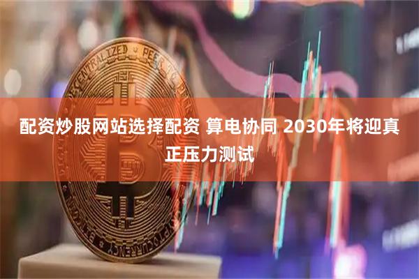 配资炒股网站选择配资 算电协同 2030年将迎真正压力测试